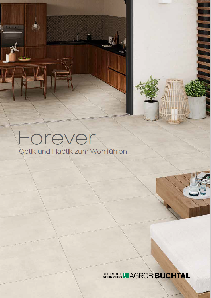 Forever Agrob Buchtal - Flyer